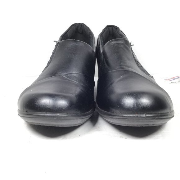 Air Flex Round Toe Clogs Loafers Black Size 11 Wide - Picture 4 of 9